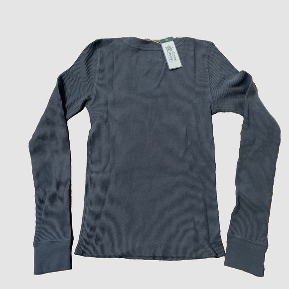 NWT Alpine Design Women's Peak Long Sleeve Waffle Shirt XS Midnight Black Reg 44 - Picture 5 of 7